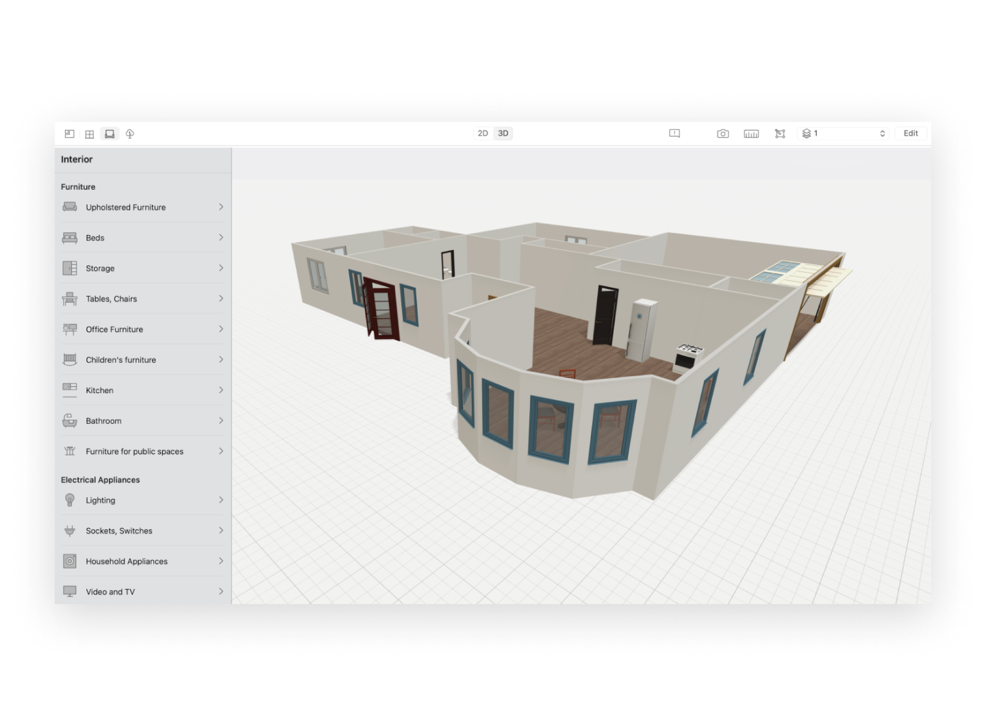 Онлайн-планировщик Planner 5D | Дизайн интерьера онлайн
